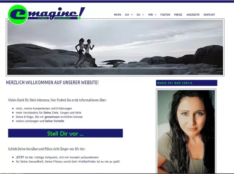 emagine! Fitness, Bielefeld - Wordpress Website 3 emagine! Fitness, Bielefeld – WordPress Website