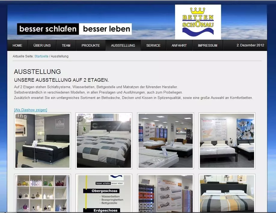 Angebot für die Möbelbranche