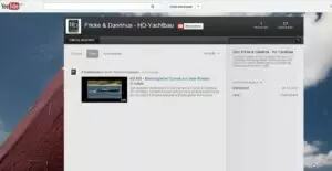 Fricke & Dannhus - HD-Yachtbau - YouTube Channel Fricke & Dannhus - HD-Yachtbau - YouTube Channel
