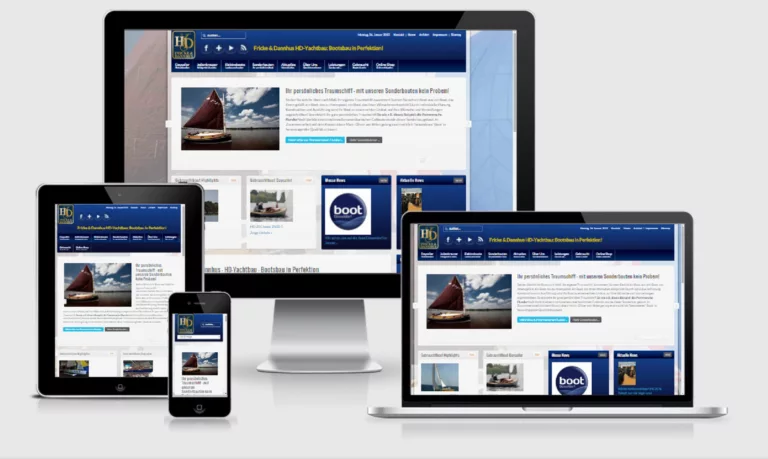 Fricke & Dannhus HD-Yachtbau – Responsives Weblayout Joomla 6 Fricke & Dannhus HD-Yachtbau – Responsives Weblayout Joomla