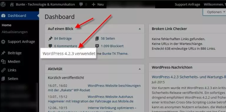 Neues Sicherheits-  & Wartungsrelease für WordPress