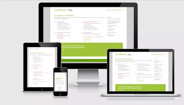 Lern Raum - Responsive Mini-Website mit WordPress 9 Lern Raum – Responsive Mini-Website mit WordPress
