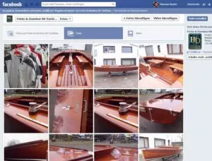 Fricke & Dannhus HD Yachtbau Facebook-Fanpage Bildbetonung