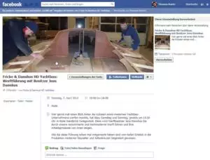 Fricke & Dannhus HD Yachtbau_ Veranstaltung